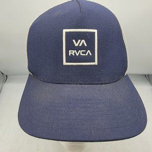 RVCA Mens VA All The Way Trucker Hat Mesh Back Breathable Adjustable Comfort